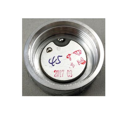 Beauty Head High Frequency Piezoelectric Transducer 1MHz Stainless Steel Material