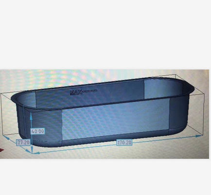 ISO9001 49Khz PZT Ultrasonic Transducer 300ML Stainless Steel Ultrasonic Transducer