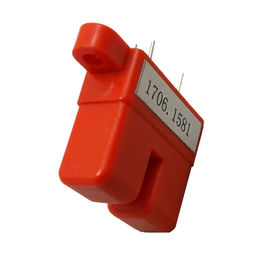 Κόκκινος πλαστικός υπερηχητικός ανιχνευτής 2.45MHz 330PF φυσαλίδων για τη ιατρική συσκευή
